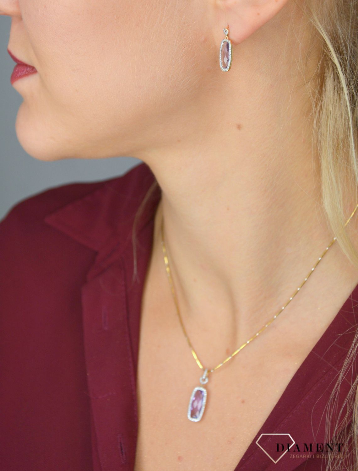 Złoty łańcuszek 585 lineczka 1 mm DIA-LAN-1187-585 1mm ✅ Złoty łańcuszek wykonany w próbie 585 ✅.jpg